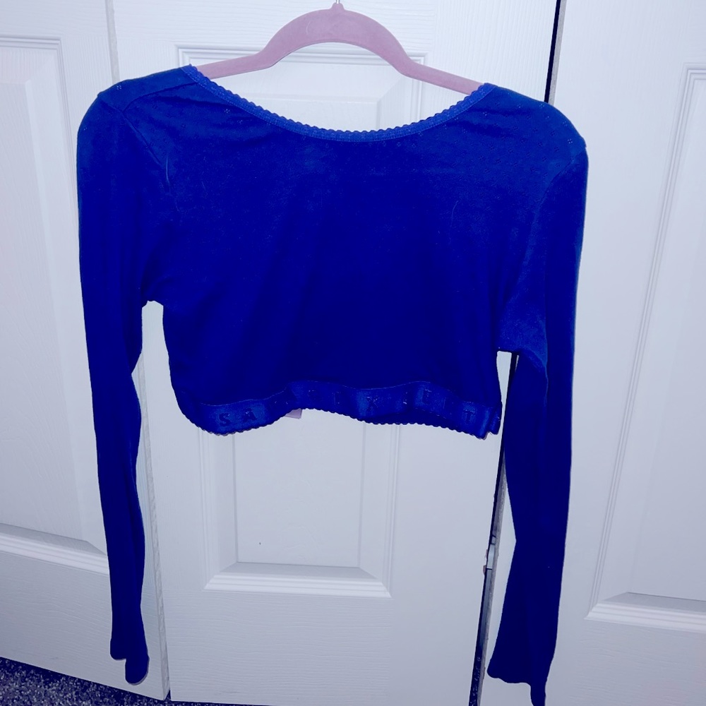 Savage X Cotton Jersey Crop Top